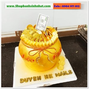 Bánh Sinh Nhật Hũ Vàng - VA143